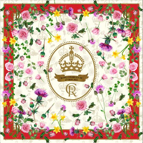 king charles coronation scarf